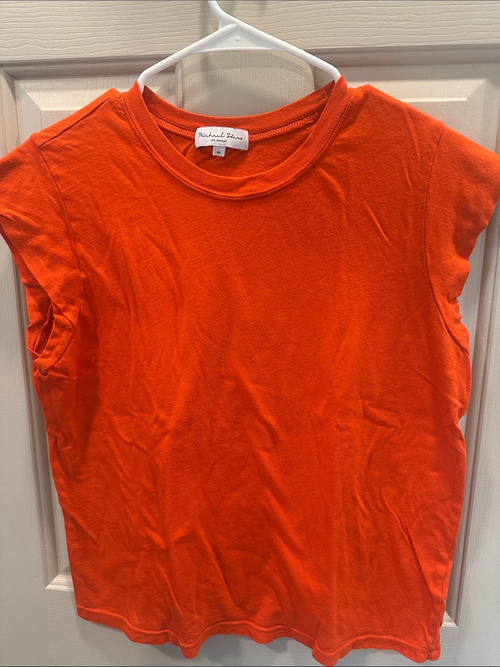 Michael Stars Orange Short Sleeve Tee